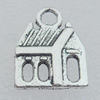 Pendant Lead-free Zinc Alloy Jewelry Findings, 13x17mm Hole:2.5mm Sold by Bag