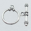 Clasp, Zinc alloy Jewelry Findings,  Lead-Free, Ring 13x16mm Hole=2mm, Sold by KG