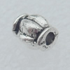Bead Lead-free Zinc Alloy Jewelry Findings, Lantern 6x5mm Hole:1.5mm Sold by Bag