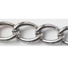 Iron Jewelry Chain, Lead-free Link's size 11.7x8.2mm, Sold by Group