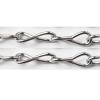Iron Jewelry Chain, Lead-free Link's size 18.3x7mm, Sold by Group