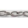 Iron Jewelry Chain, Lead-free Link's size 11.1x6.6mm, Sold by Group