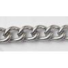 Iron Jewelry Chain, Lead-free Link's size 8.5x5.4mm, Sold by Group