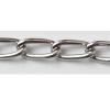 Iron Jewelry Chain, Lead-free Link's size 12x5.2mm, Sold by Group