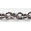 Iron Jewelry Chain, Lead-free Link's size 7.1x5.4mm, Sold by Group