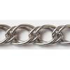 Iron Jewelry Chain, Lead-free Link's size 14.1x9.6mm, Sold by Group