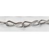 Iron Jewelry Chain, Lead-free Link's size 18.8x9.6mm, Sold by Group