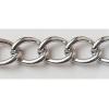 Iron Jewelry Chain, Lead-free Link's size 9.1x6.7mm, Sold by Group