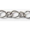 Iron Jewelry Chain, Lead-free Link's size 10.9x7.3mm, Sold by Group