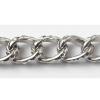 Iron Jewelry Chain, Lead-free Link's size 7.5x5.5mm, Sold by Group