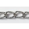 Iron Jewelry Chain, Lead-free Link's size 10x5.5mm, Sold by Group