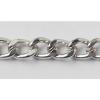 Iron Jewelry Chain, Lead-free Link's size 6.4x4.8mm, Sold by Group