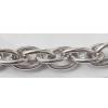 Iron Jewelry Chain, Lead-free Link's size 9.5x6.3mm, Sold by Group