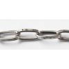 Iron Jewelry Chain, Lead-free Link's size 9.9x4.4mm, Sold by Group