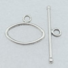 Clasp, Zinc Alloy Jewelry Findings, Lead-Free,  Ring 17x20mm Hole=3mm, Sold by KG