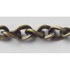 Iron Jewelry Chain, Lead-free Link's size 6.9x5mm, Sold by Group