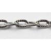 Iron Jewelry Chain, Lead-free Link's size 7.5x5.2mm, Sold by Group