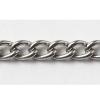 Iron Jewelry Chain, Lead-free Link's size 5.4x4mm, Sold by Group