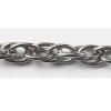 Iron Jewelry Chain, Lead-free Link's size 7.5x5.2mm, Sold by Group