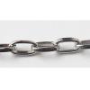 Iron Jewelry Chain, Lead-free Link's size 6.7x3.7mm, Sold by Group