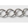 Iron Jewelry Chain, Lead-free Link's size 7.5x5.7mm, Sold by Group