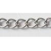 Iron Jewelry Chain, Lead-free Link's size 6.5x4.9mm, Sold by Group