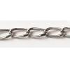 Iron Jewelry Chain, Lead-free Link's size 9.2x4.2mm, Sold by Group