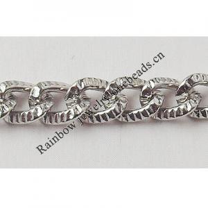 Iron Jewelry Chain, Lead-free Link's size 5.5x4mm, Sold by Group