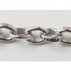 Iron Jewelry Chain, Lead-free Link's size 4.8x3.8mm, Sold by Group
