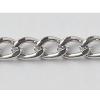 Iron Jewelry Chain, Lead-free Link's size 4.4x3.2mm, Sold by Group