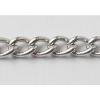 Iron Jewelry Chain, Lead-free Link's size 4.4x3mm, Sold by Group