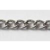 Iron Jewelry Chain, Lead-free Link's size 4.9x3.3mm, Sold by Group