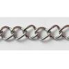 Iron Jewelry Chain, Lead-free Link's size 5.6x4.9mm, Sold by Group