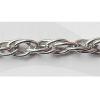 Iron Jewelry Chain, Lead-free Link's size 6.1x4.3mm, Sold by Group