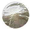 Iron Jewelry finding Pendant Lead-free, Round 54mm, Sold by Bag