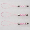 63mm Mobile Telephone or Key Chain Jewelry Cord with Copper cap, Sold by Bag