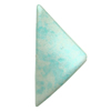Spray-Painted Acrylic Beads, Triangle 40x22x6mm hole:2mm Sold by Bag