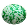 Spray-Painted Acrylic Beads, Oval 24x12x12mm hole:2mm Sold by Bag