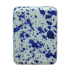 Spray-Painted Acrylic Beads, Rectangular 23x18x5mm hole:2mm Sold by Bag