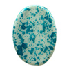 Spray-Painted Acrylic Beads, Flat Oval 30x20x4mm hole:1mm Sold by Bag