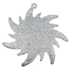 Iron Jewelry finding Pendant Lead-free, 44mm Hole:1mm, Sold by Bag