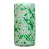 Spray-Painted Acrylic Beads, Cylindrical 29x15mm hole:4mm Sold by Bag