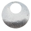 Iron Jewelry finding Pendant Lead-free, Donut 60mm Hole:2mm, Sold by Bag