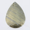 Iron Jewelry finding Pendant Lead-free, Teardrop 25x25mm Hole:1.5mm, Sold by Bag