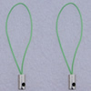 55mm Mobile Telephone or Key Chain Jewelry Cord with Iron cap, Hole:1mm Sold by Bag