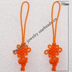 70mm Mobile Telephone or Key Chain Jewelry Cord, Sold by Bag