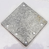 Iron Jewelry finding Connectors/links Pb-free, 35mm Hole:1mm, Sold by Bag