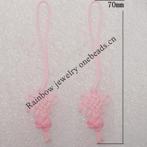 70mm Mobile Telephone or Key Chain Jewelry Cord, Sold by Bag