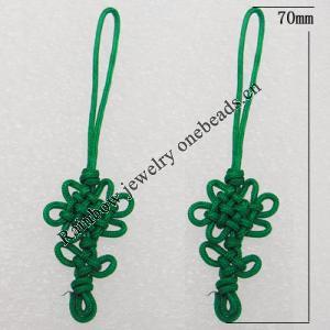 70mm Mobile Telephone or Key Chain Jewelry Cord, Sold by Bag
