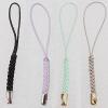 70mm Mobile Telephone or Key Chain Jewelry Cord Iron cap Mix Color, Sold by Bag